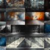 Digital backdrops for photographers, High-resolution digital backdrops, Portrait photography backgrounds, digital texture backdrops