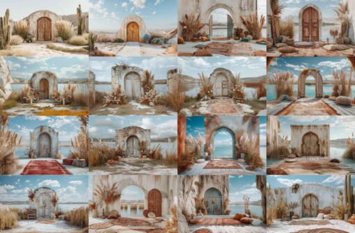Digital backdrops for photographers, High-resolution digital backdrops, Portrait photography backgrounds, boho backdrops