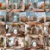 Digital backdrops for photographers, High-resolution digital backdrops, Portrait photography backgrounds, boho backdrops