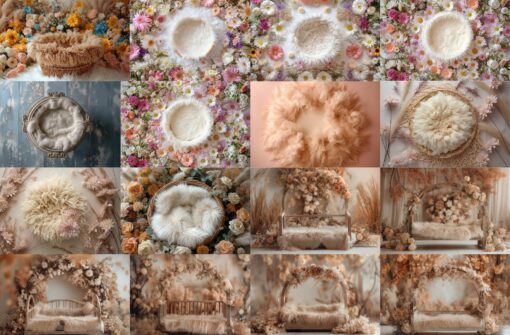 Digital backdrops for newborn photography, newborn backdrops, newborn background, newborn photography