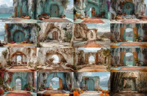 Digital backdrops for photographers, High-resolution digital backdrops, Portrait photography backgrounds, boho backdrops