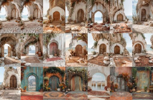 Digital backdrops for photographers, High-resolution digital backdrops, Portrait photography backgrounds, boho backdrops