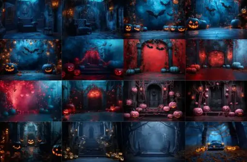 halloween digital backgrounds, backdrops, halloween photography