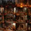 halloween digital backgrounds, backdrops, halloween photography