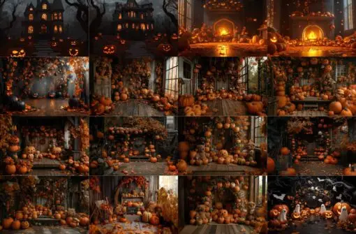 halloween digital backgrounds, backdrops, halloween photography