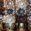 halloween newborn digital backgrounds, backdrops, halloween photography