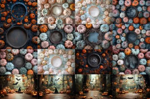 halloween newborn digital backgrounds, backdrops, halloween photography