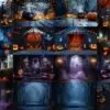halloween digital backgrounds, backdrops, halloween photography