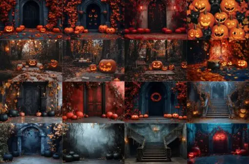 halloween digital backgrounds, backdrops, halloween photography