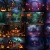 halloween digital backgrounds, backdrops, halloween photography